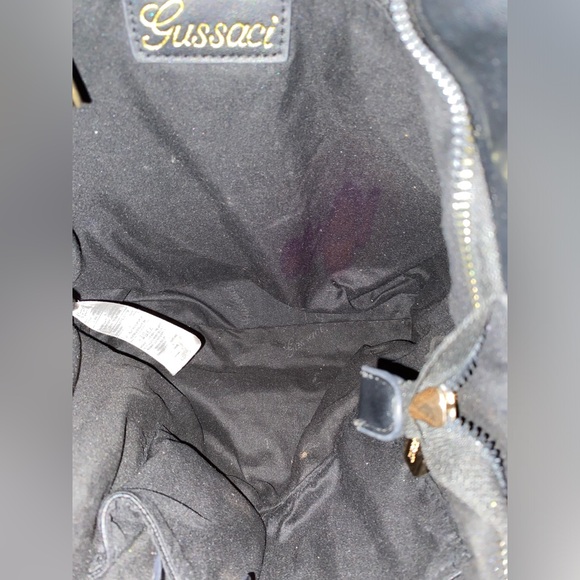 Gussaci Black And Brown Shoulder Bag - Picture 6 of 6